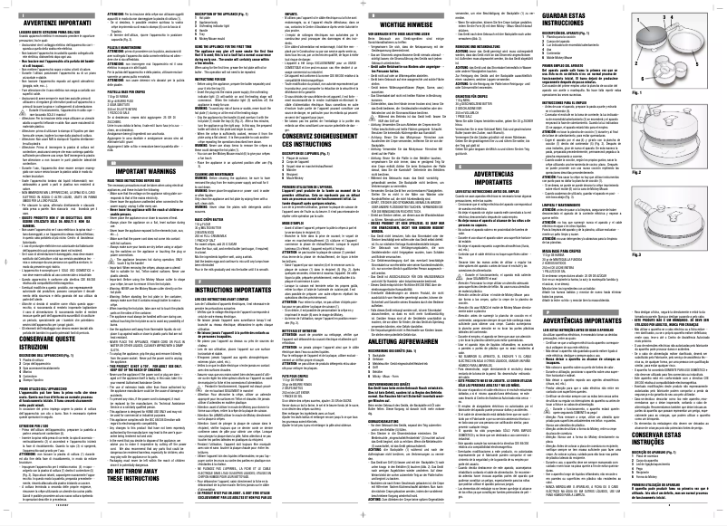 Imagen de la primera página del manual del dispositivo 181