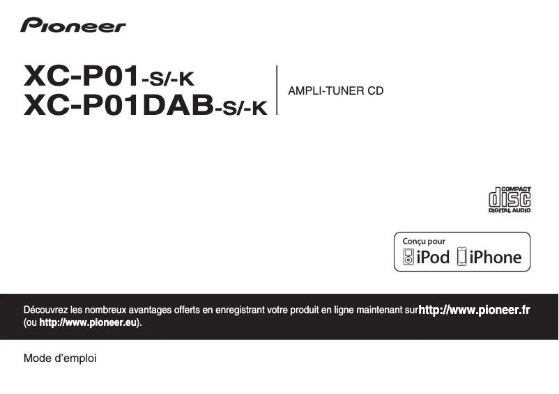 Página 1 del manual Manual de usuario Pioneer XC-P01-DAB-S-K