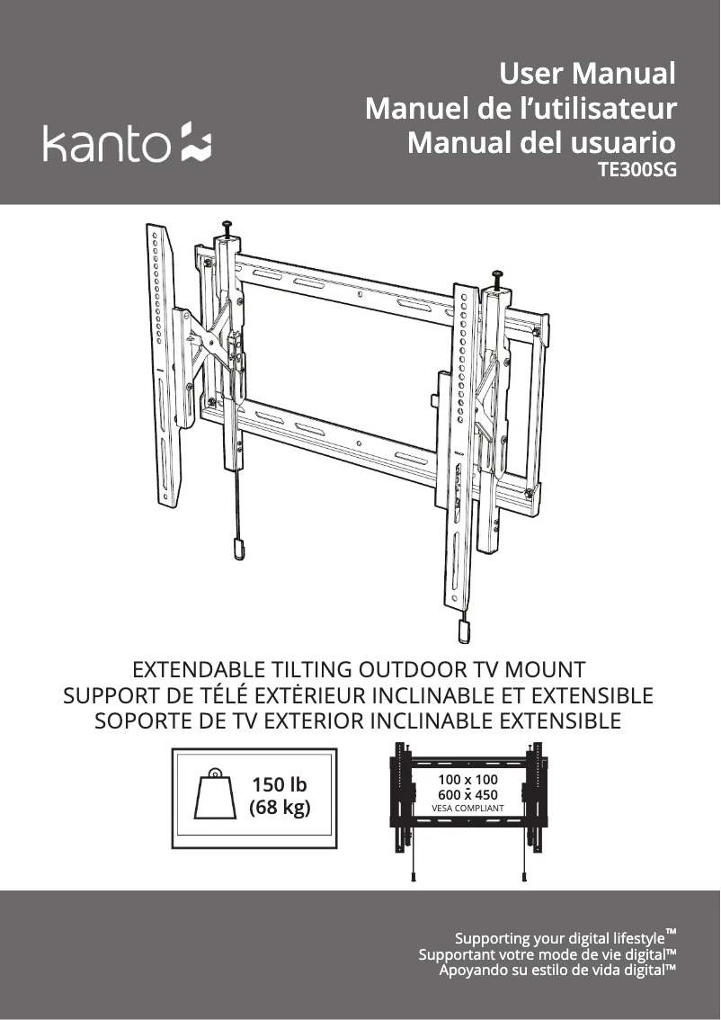 Página nº 1 - Manual de usuario Kanto TE300SG