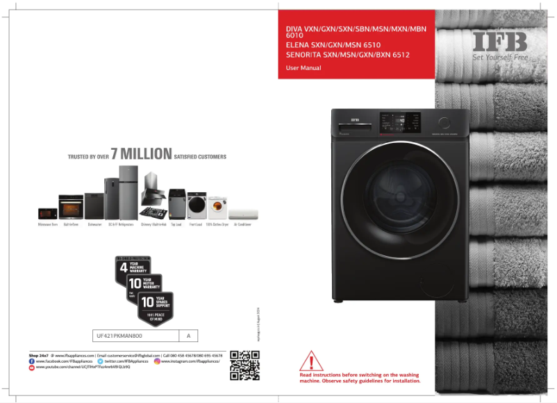 Imagen de la primera página del manual del dispositivo Elena GXN 6510