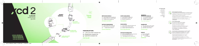 Página 1 del manual Manual de usuario Evnbetter xcd 2 slimline