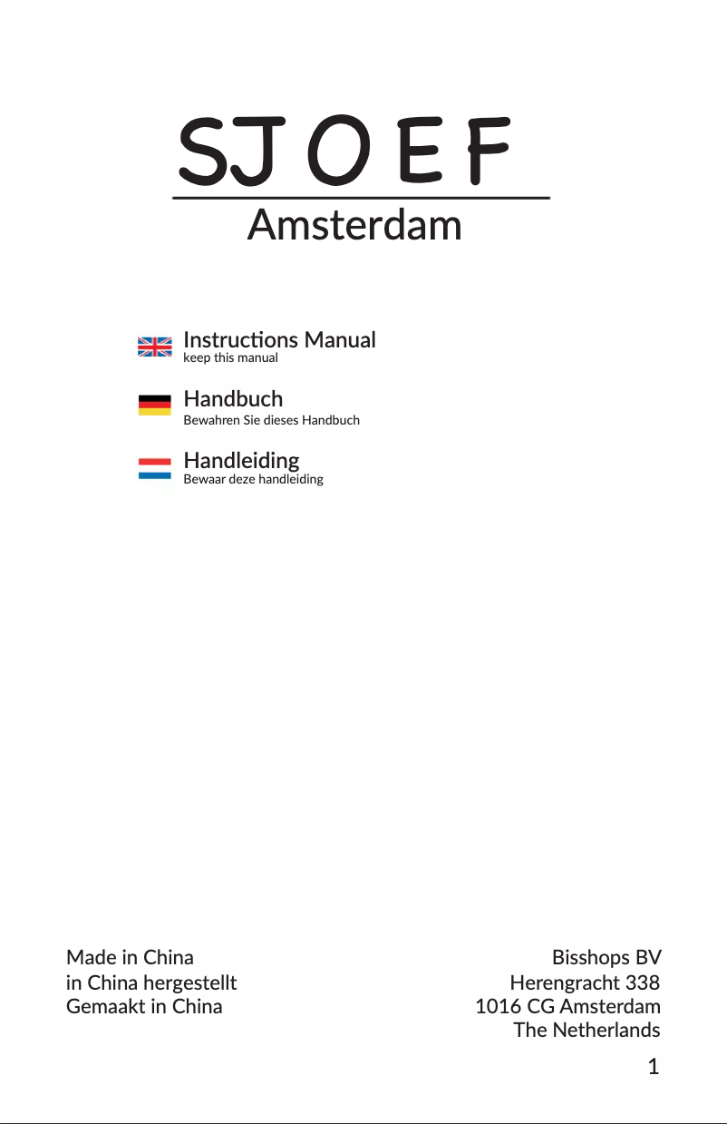 Imagen de la primera página del manual del dispositivo Race BIS12J3