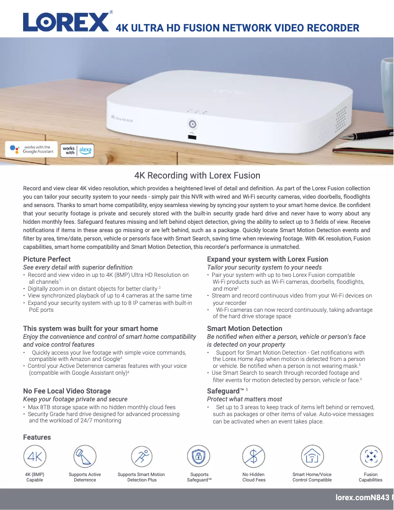 Imagen de la primera página del manual del dispositivo YN843A82-8AB4-E