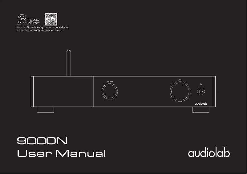 Imagen de la primera página del manual del dispositivo 9000N