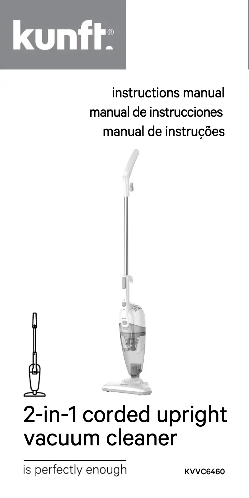 Página 1 del manual Manual de usuario Kunft KVVC6460