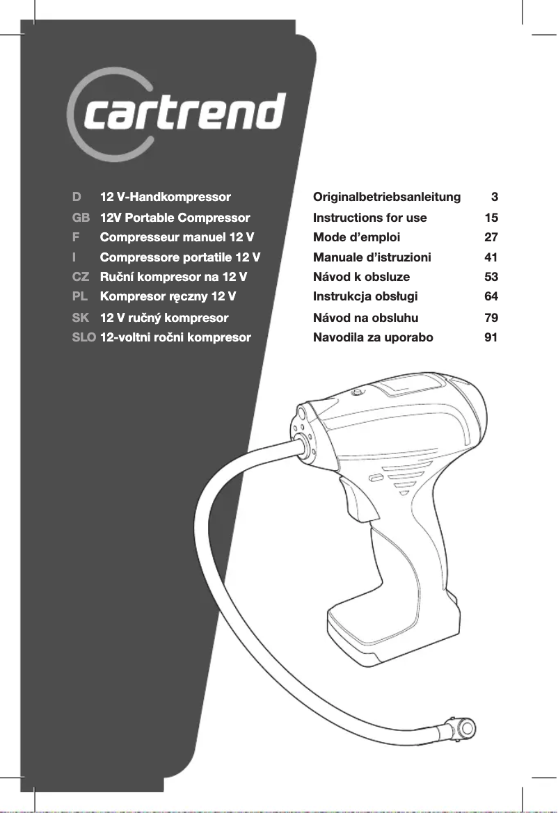Imagen de la primera página del manual del dispositivo 10728