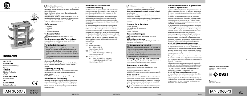 Página 1 del manual Manual de usuario Playtive IAN 306073