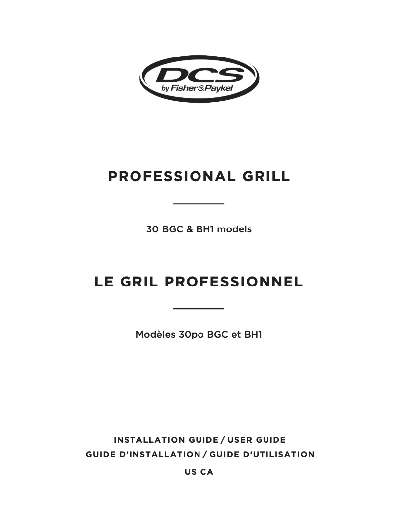 Imagen de la primera página del manual del dispositivo BH1-30R-N