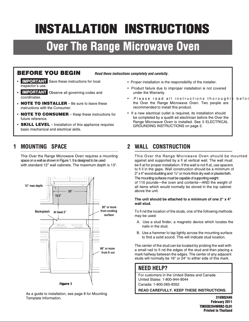 Imagen de la primera página del manual del dispositivo FGMV205KB