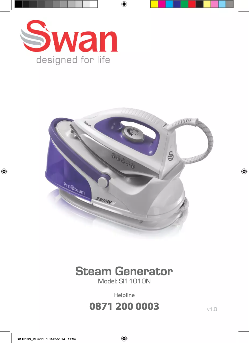 Imagen de la primera página del manual del dispositivo SI11010BMN