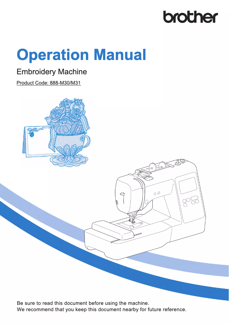 Página 1 del manual Manual de usuario Brother Innov-is M230E