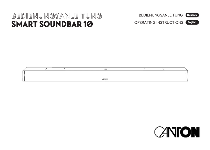 Imagen de la primera página del manual del dispositivo Smart Soundbox 3
