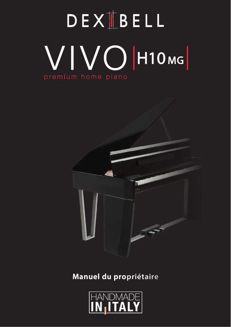 Imagen de la primera página del manual del dispositivo VIVO H10MG