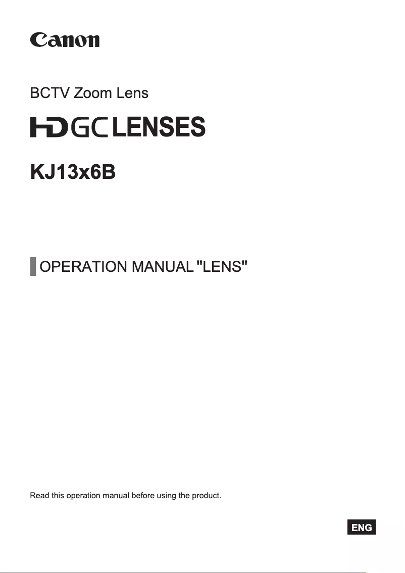 Imagen de la primera página del manual del dispositivo KJ13x6B KRSD