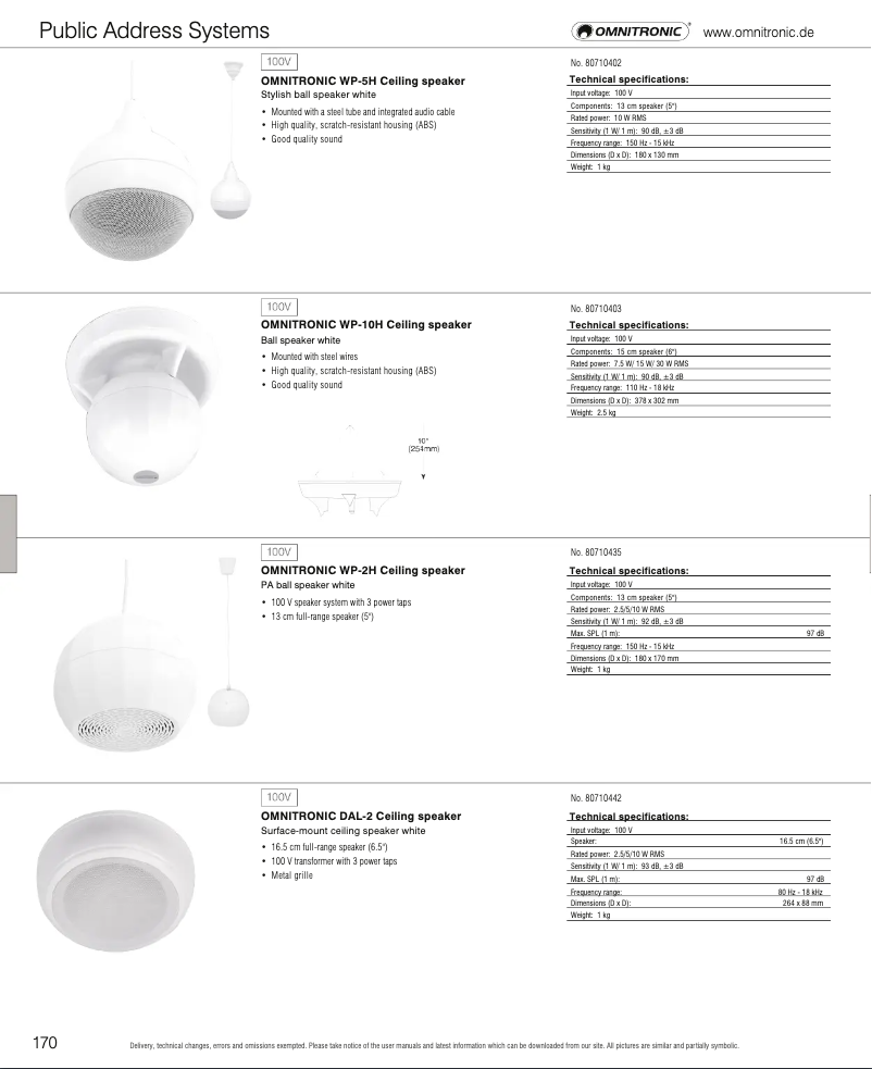 Imagen de la primera página del manual del dispositivo WP-10H