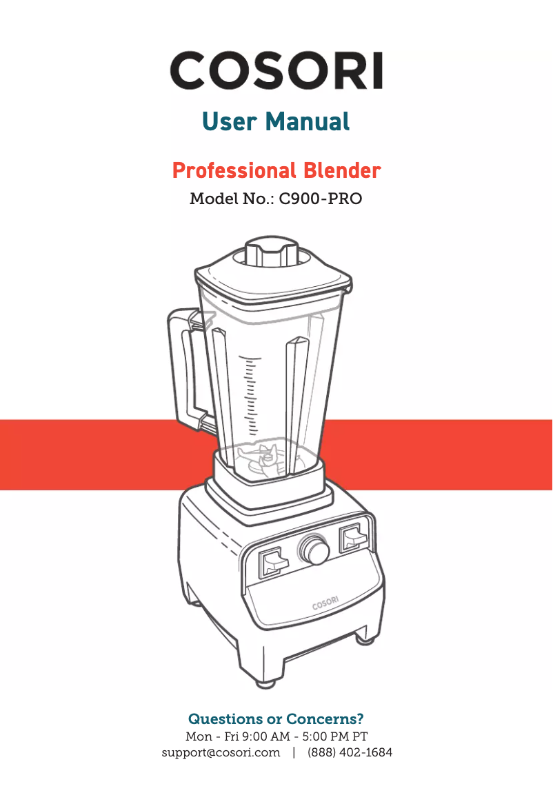 Imagen de la primera página del manual del dispositivo C900-PRO