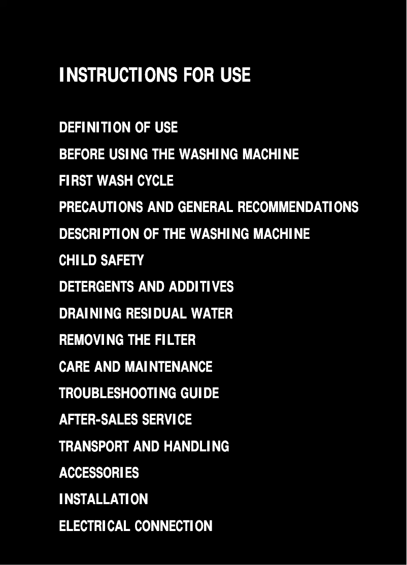 Página 1 del manual Manual de usuario Whirlpool AWM 1019