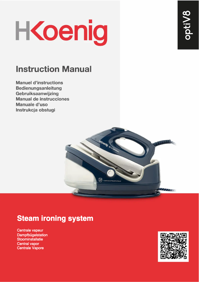 Página 1 del manual Manual de usuario H.Koenig OptiV8