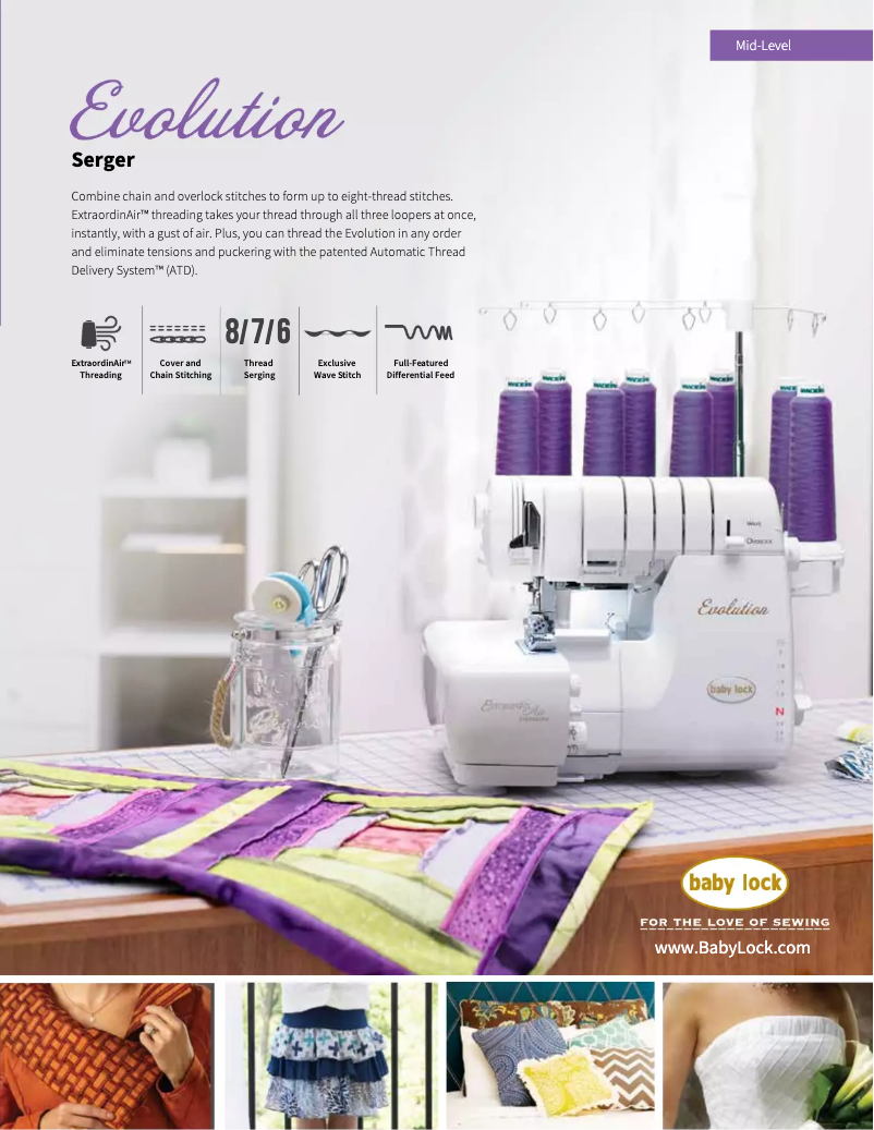 Imagen de la primera página del manual del dispositivo Evolution