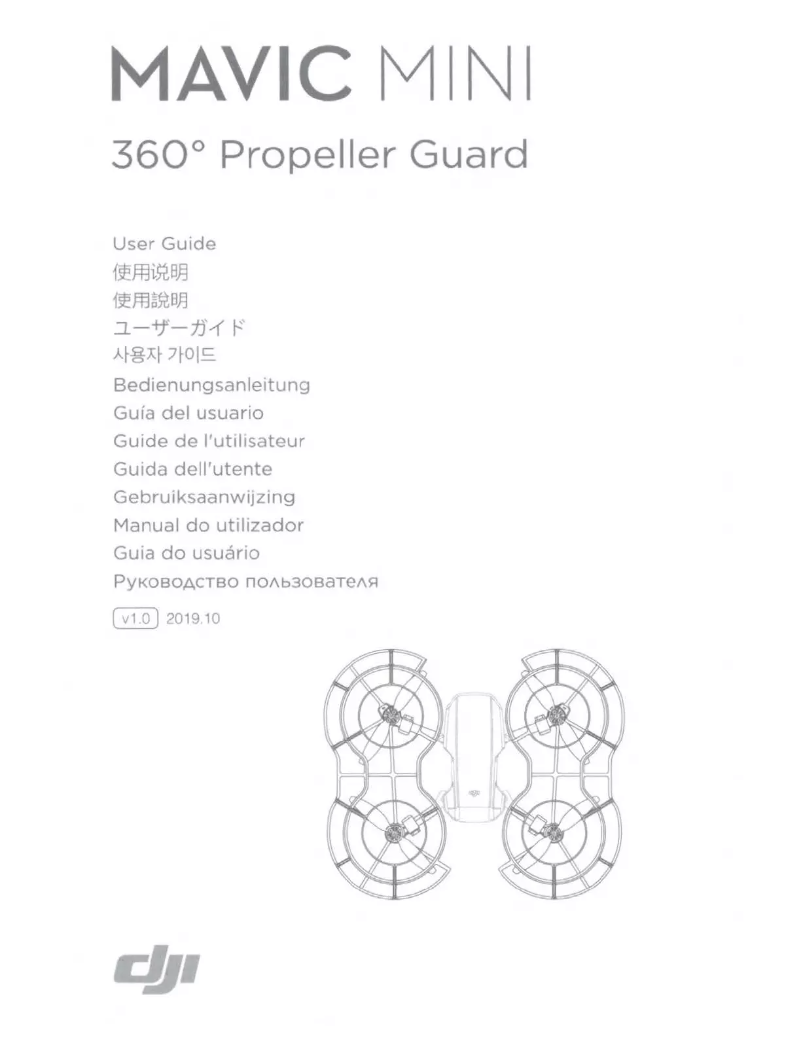 Imagen de la primera página del manual del dispositivo Mavic Mini 360 Propeller Guard