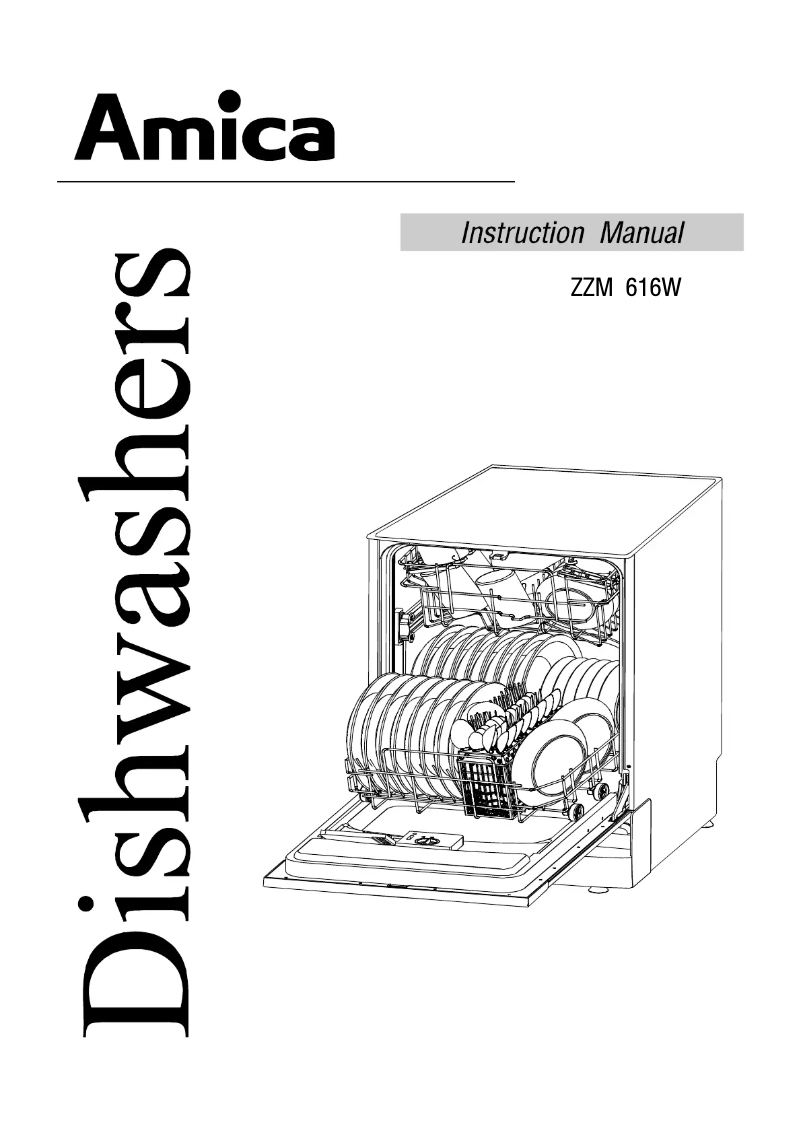 Página 1 del manual Manual de usuario Amica ZZM 616 W