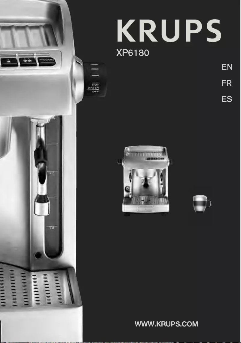 Imagen de la primera página del manual del dispositivo XP6180