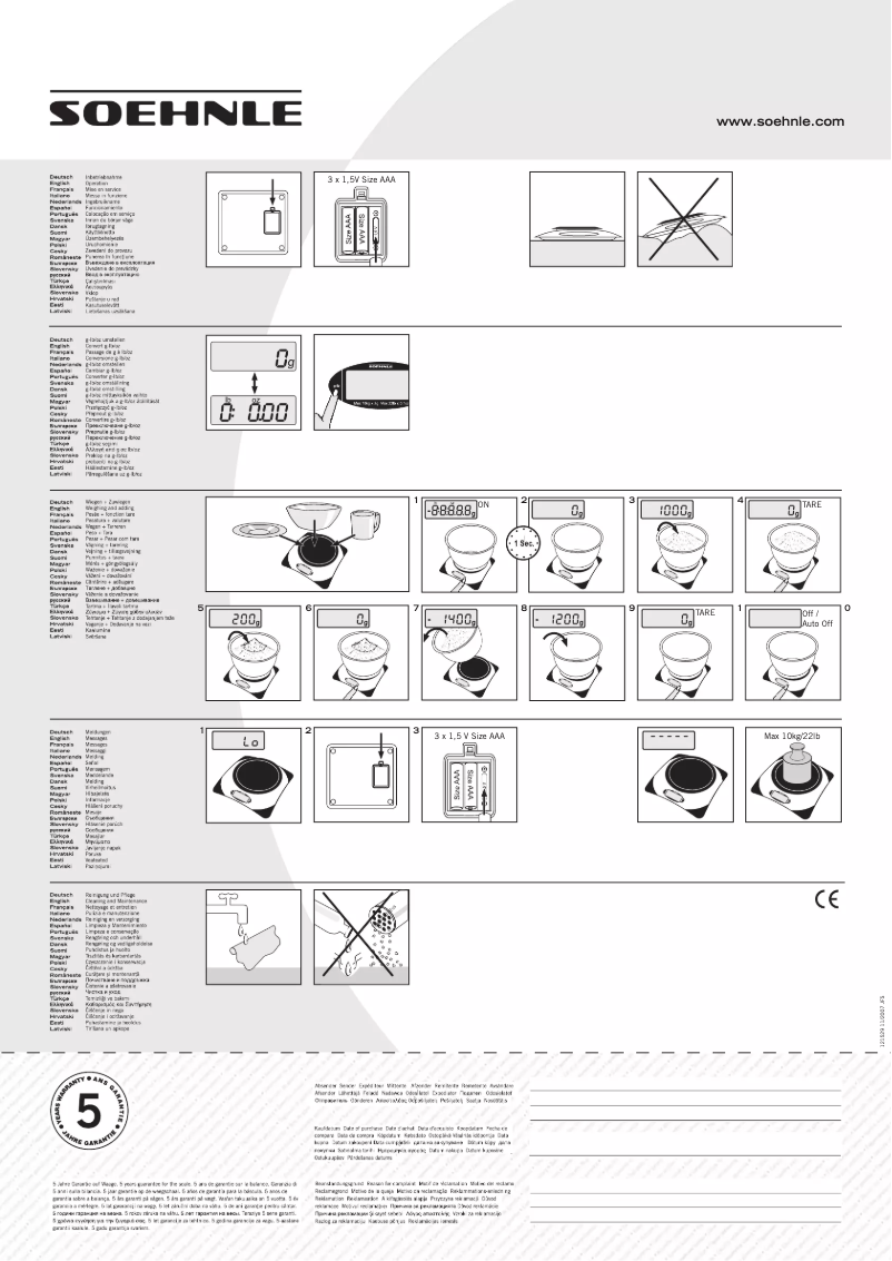 Imagen de la primera página del manual del dispositivo Plateau 65086