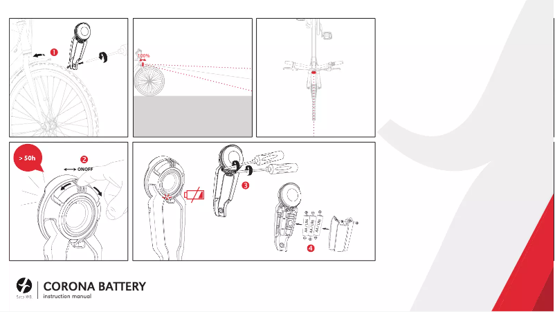 Página 1 del manual Manual de usuario Spanninga Corona