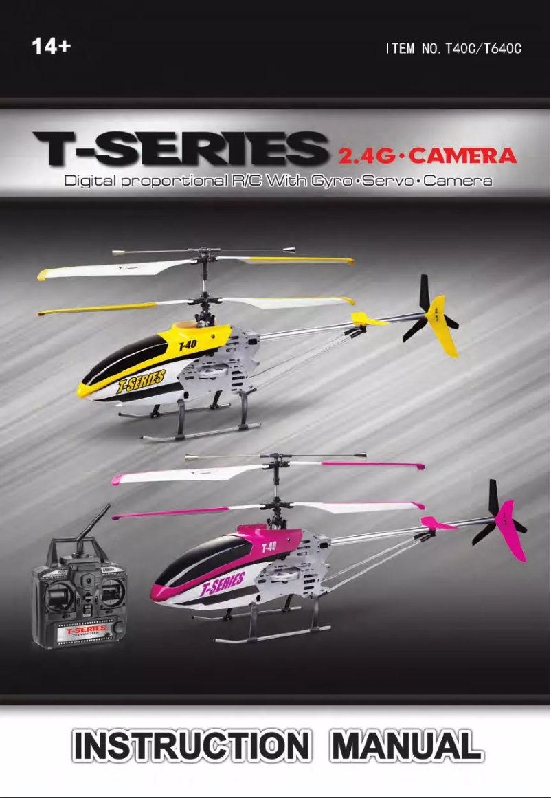 Imagen de la primera página del manual del dispositivo T40C