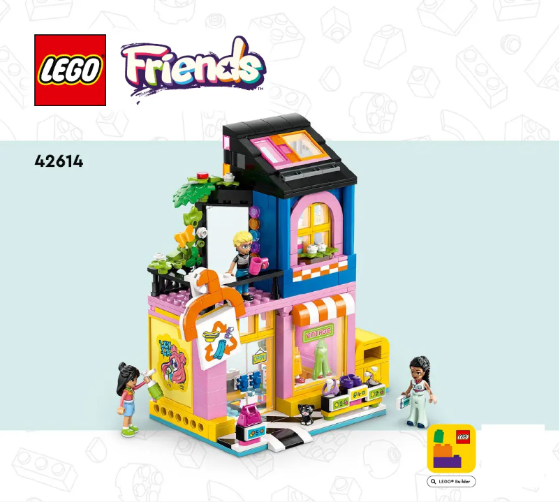 Página 1 del manual Manual de usuario Lego Friends 42614