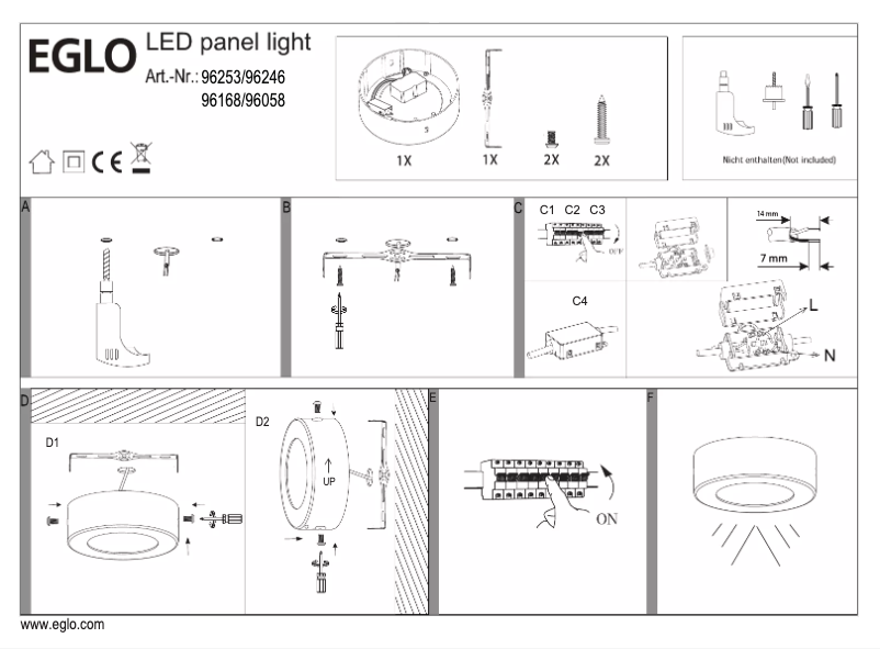 Imagen de la primera página del manual del dispositivo Botholino