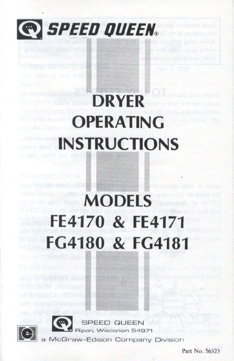 Imagen de la primera página del manual del dispositivo FG4181