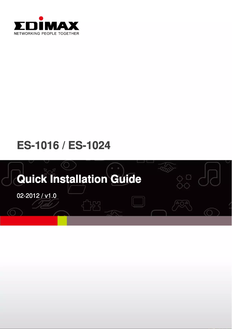 Imagen de la primera página del manual del dispositivo ES-1024