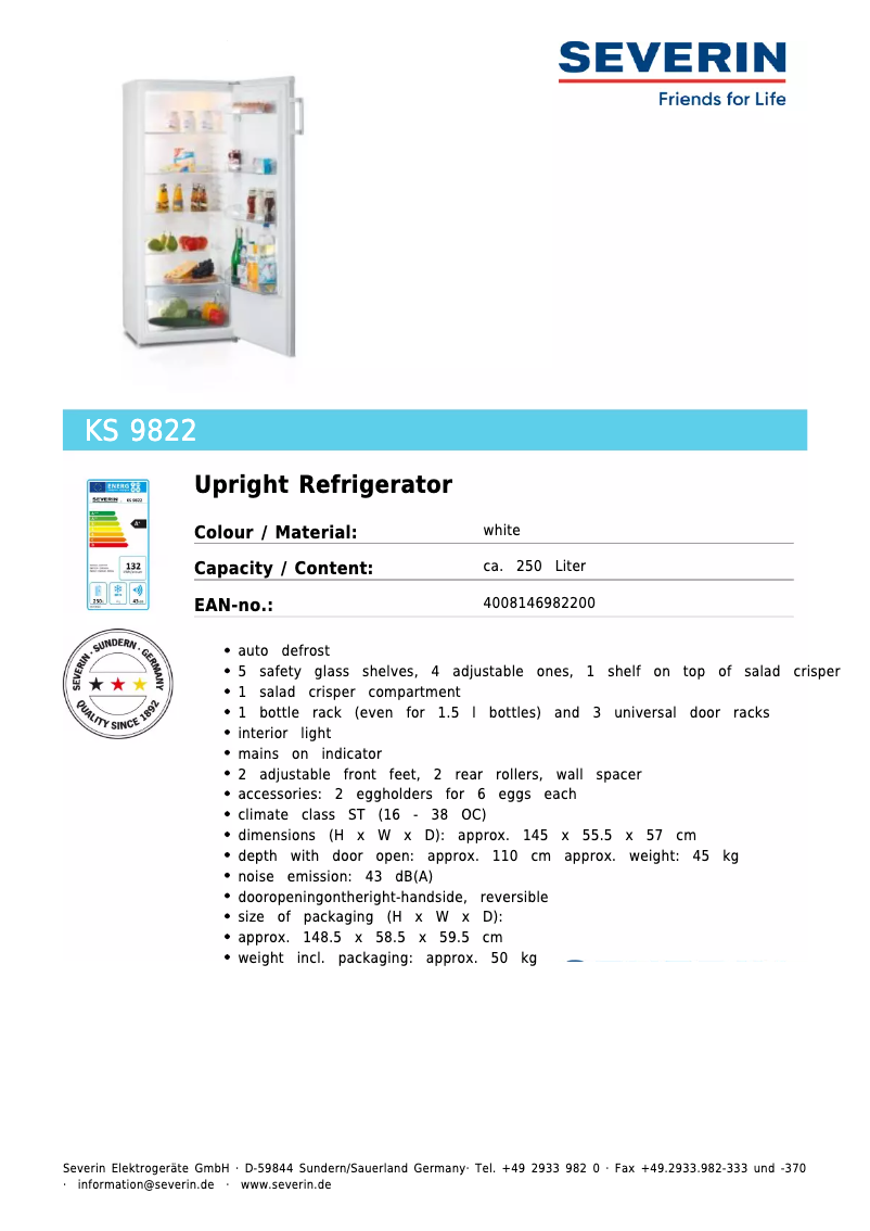 Imagen de la primera página del manual del dispositivo KS 9822