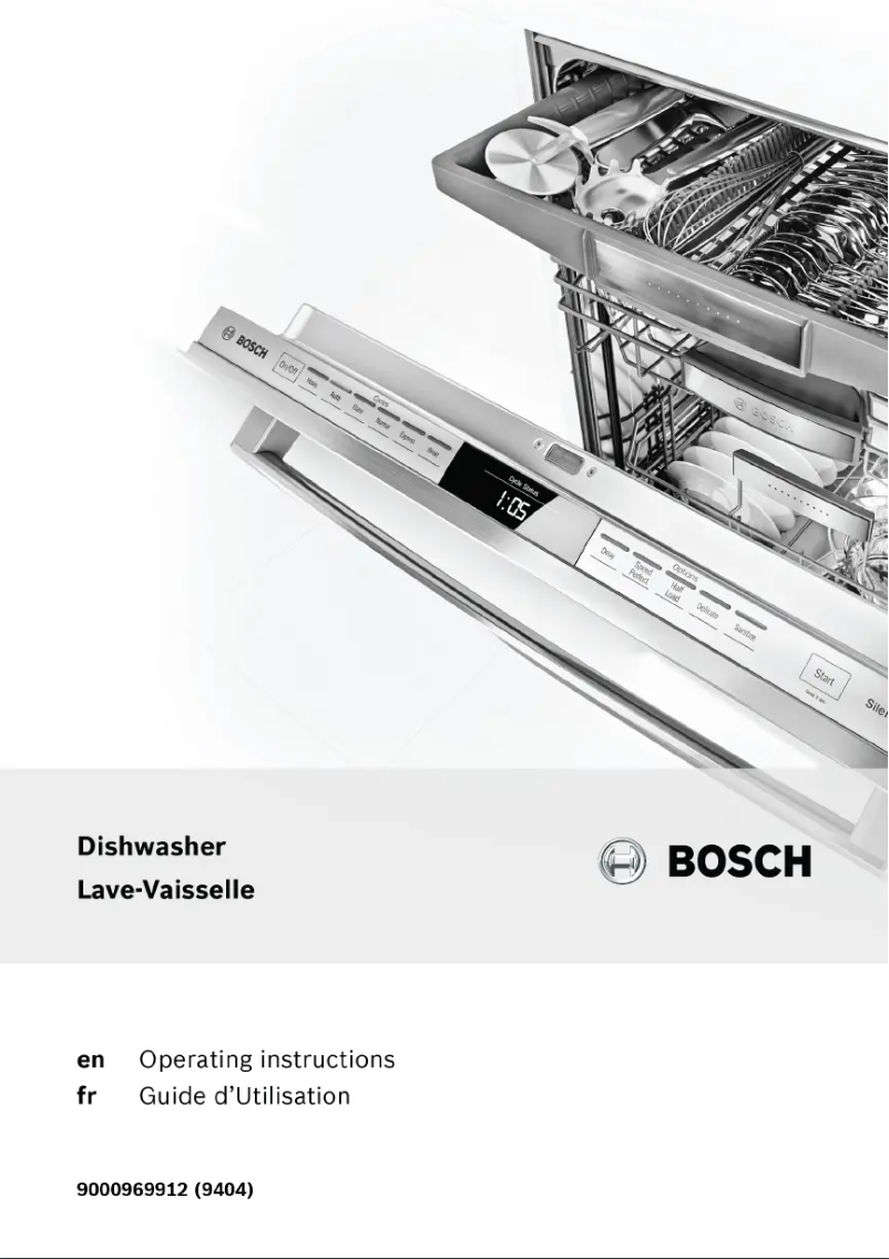 Página 1 del manual Manual de usuario Bosch SHP65T52UC