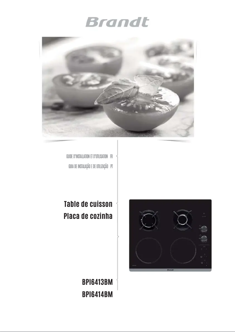 Página 1 del manual Manual de usuario Brandt BPI6413BM