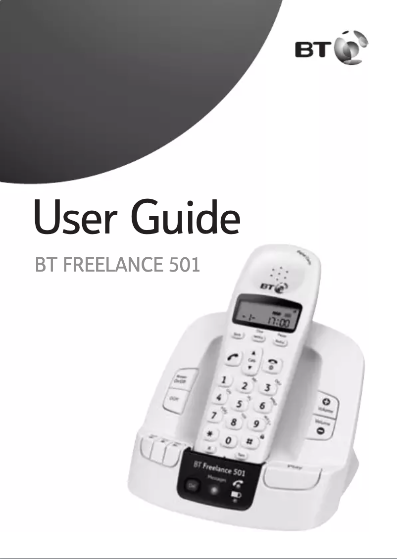 Página 1 del manual Manual de usuario BT Freelance 501