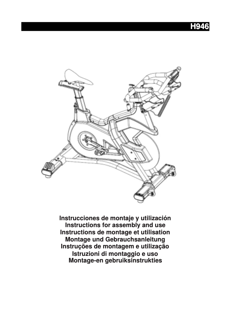 Página 1 del manual Manual de usuario BH Fitness H946