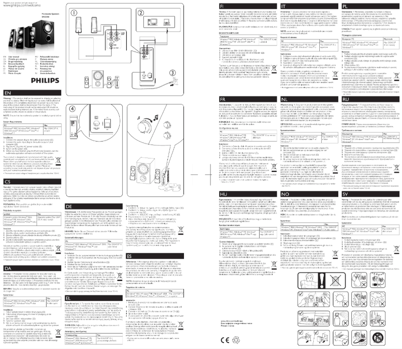 Imagen de la primera página del manual del dispositivo SPA3350