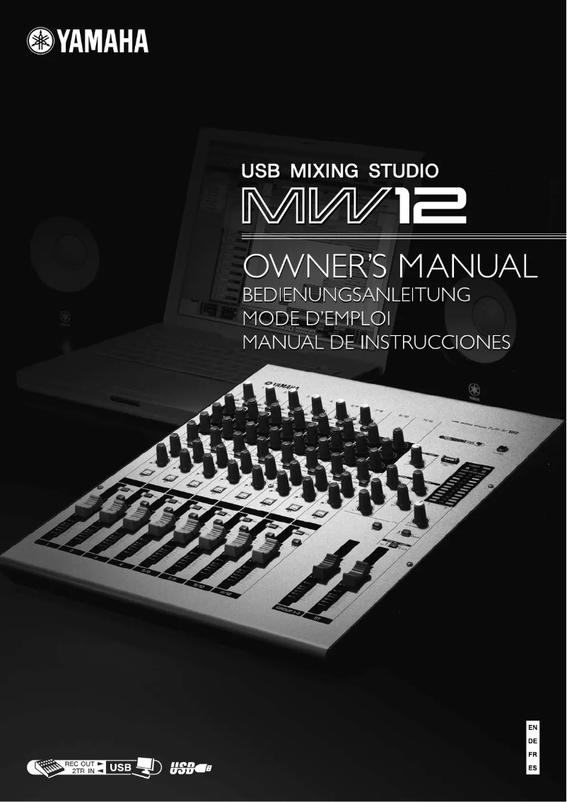 Imagen de la primera página del manual del dispositivo MW12