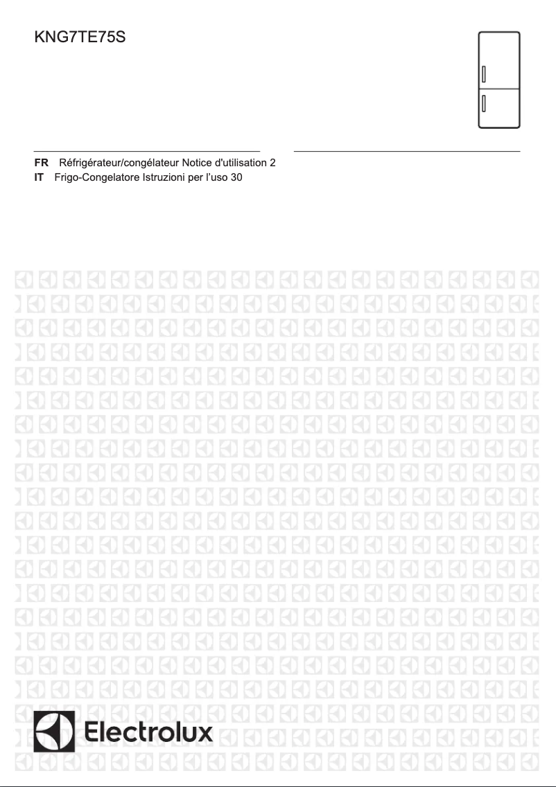 Imagen de la primera página del manual del dispositivo KNG7TE75S