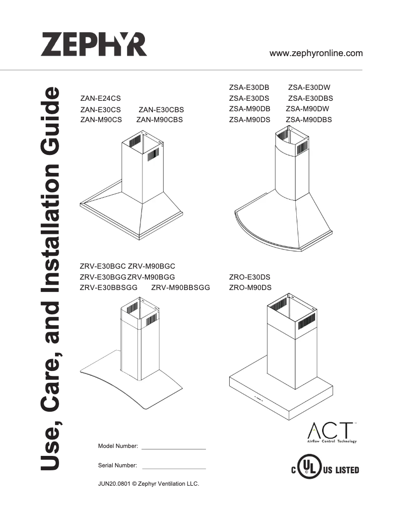 Imagen de la primera página del manual del dispositivo ZRV-M90BBSGG