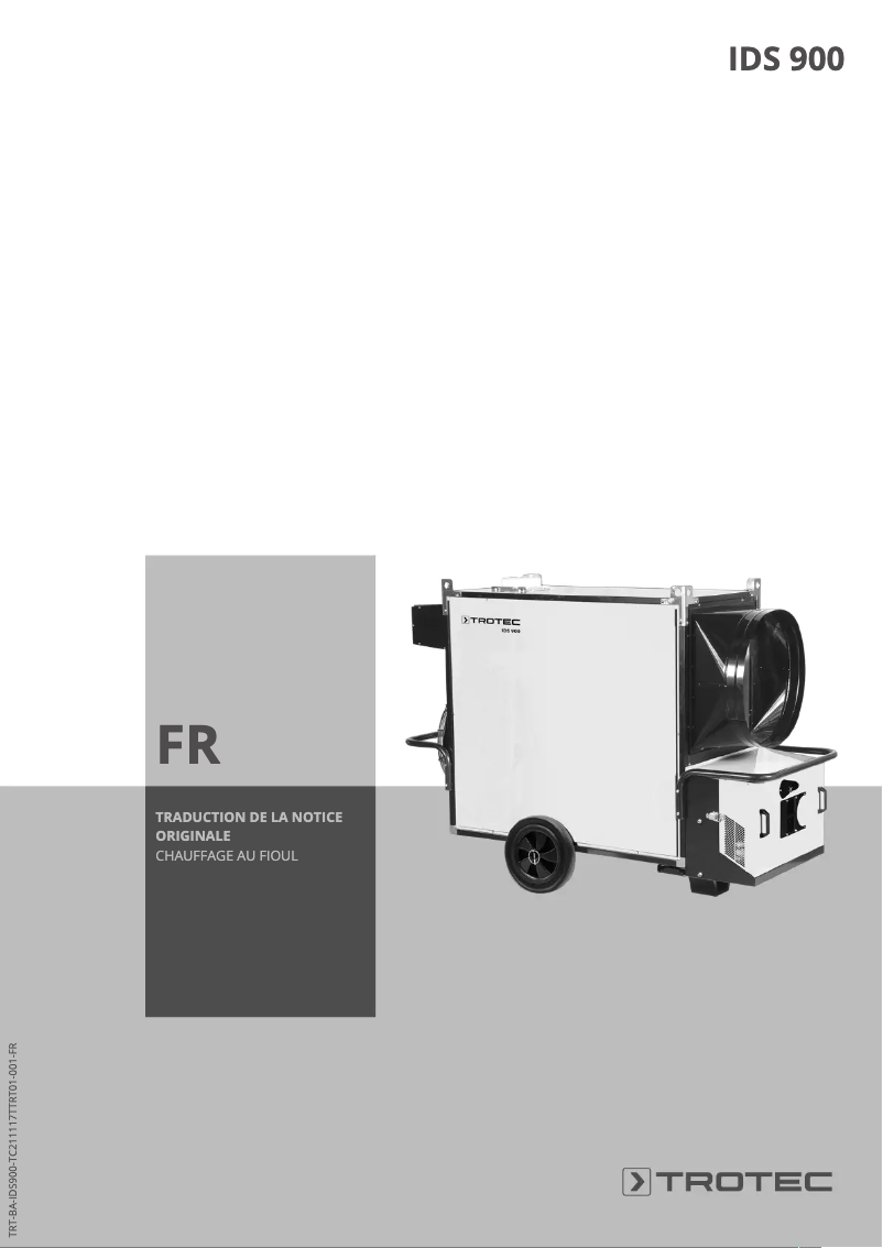 Imagen de la primera página del manual del dispositivo IDS 900