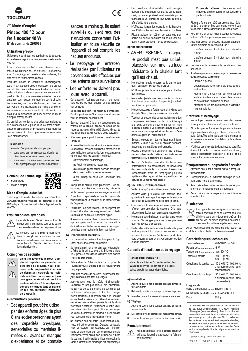 Imagen de la primera página del manual del dispositivo TO-6800955