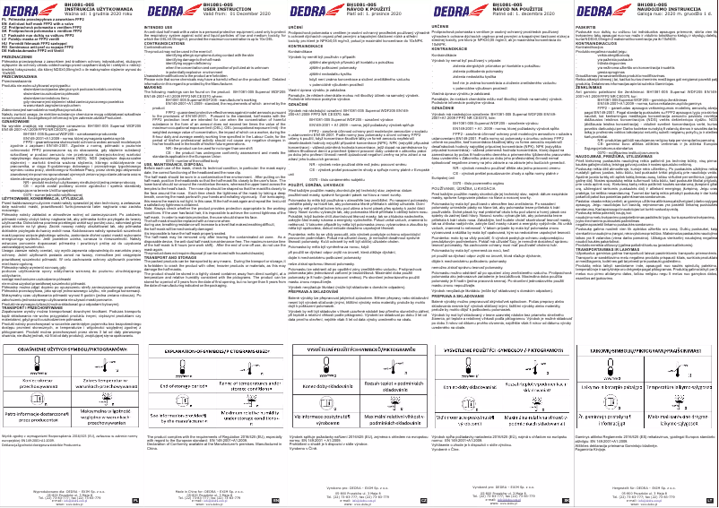 Página 1 del manual Manual de usuario DEDRA BH1081-005