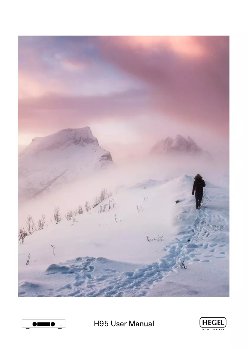 Página 1 del manual Manual de usuario Hegel H95