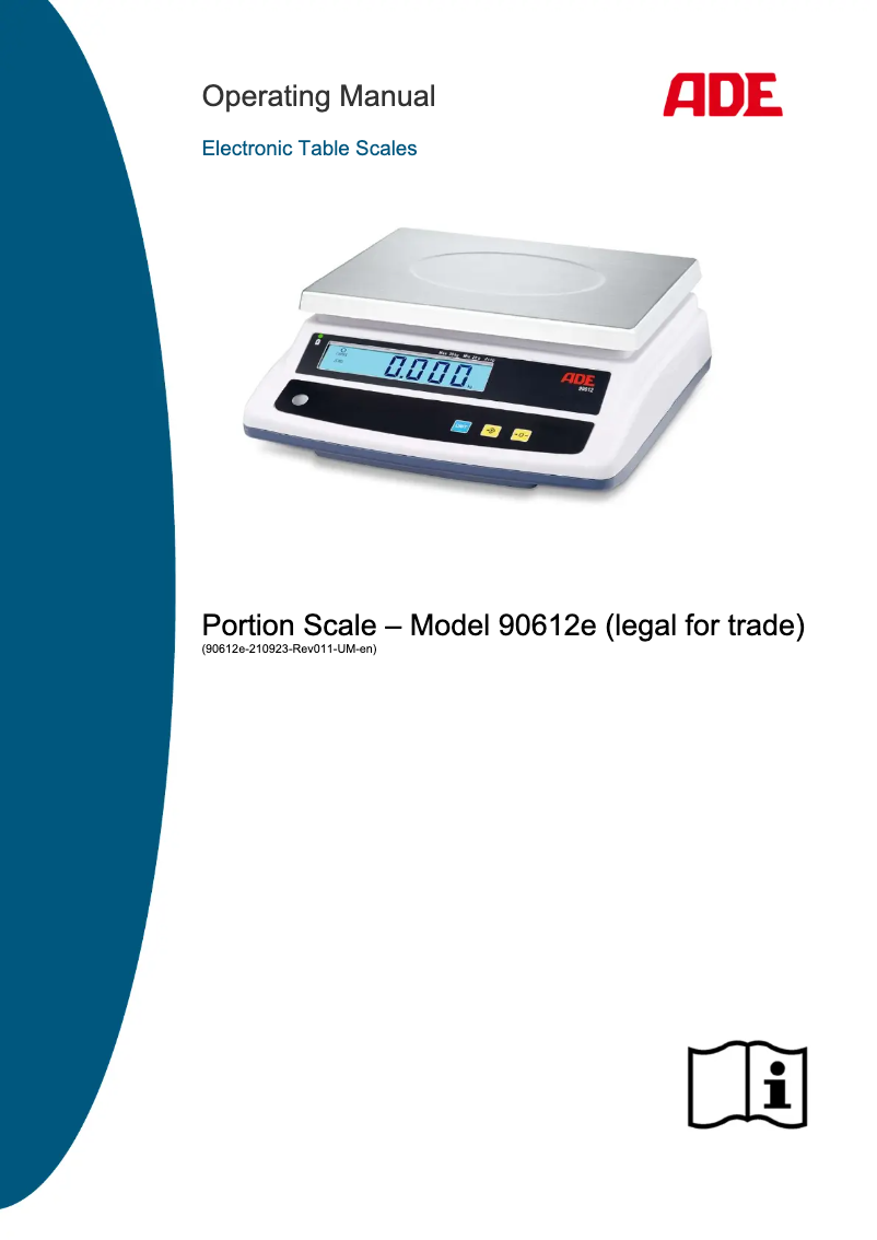 Imagen de la primera página del manual del dispositivo 90612e