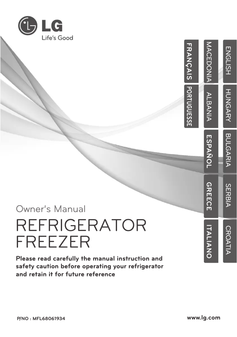 Imagen de la primera página del manual del dispositivo GTB382PZCL