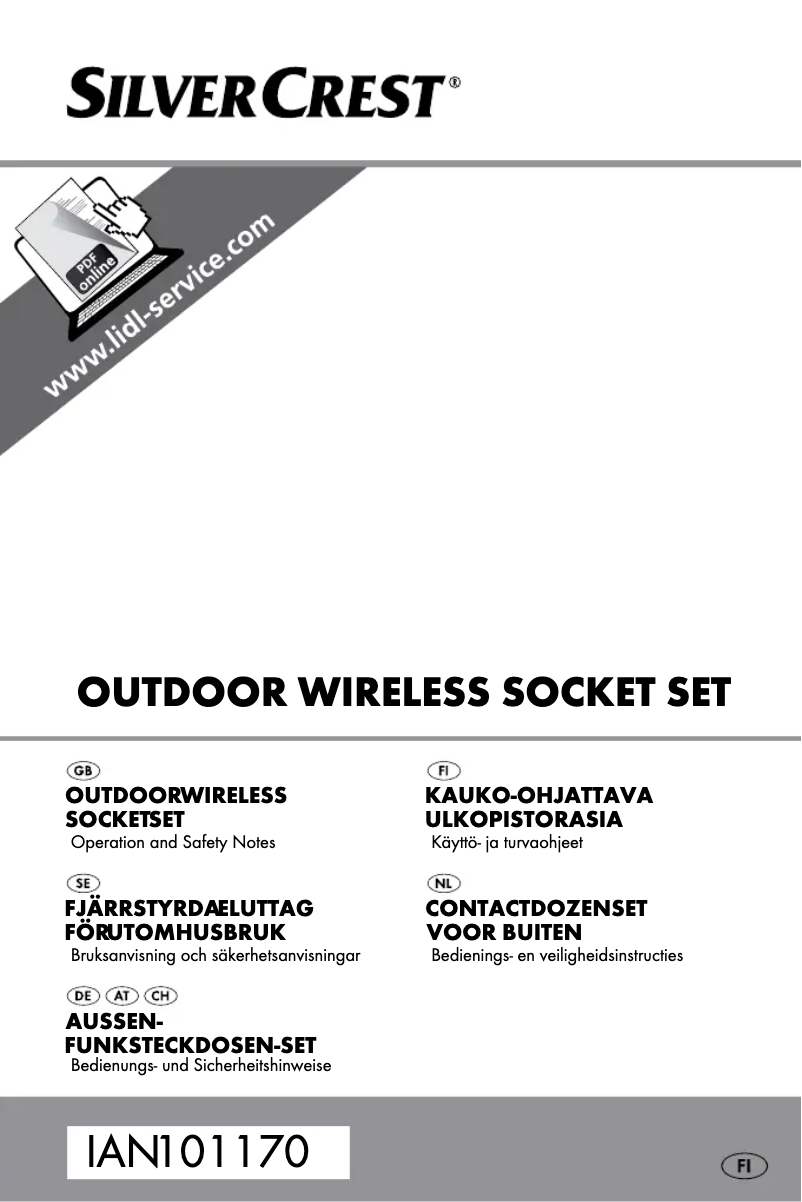 Página 1 del manual Manual de usuario SilverCrest IAN 60494