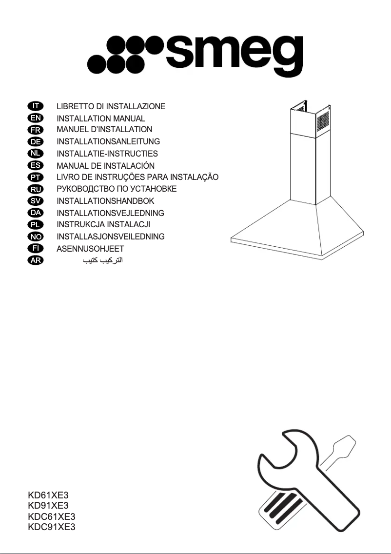 Imagen de la primera página del manual del dispositivo KD61XE3